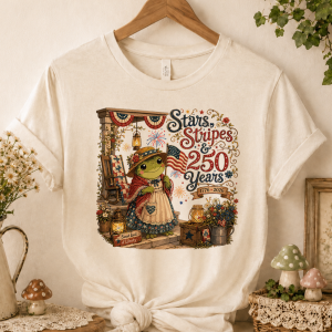 Froggy Little Life: America 250 Digital Design