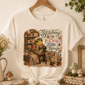 Froggy Little Life: Cozy Stitching Digital Design